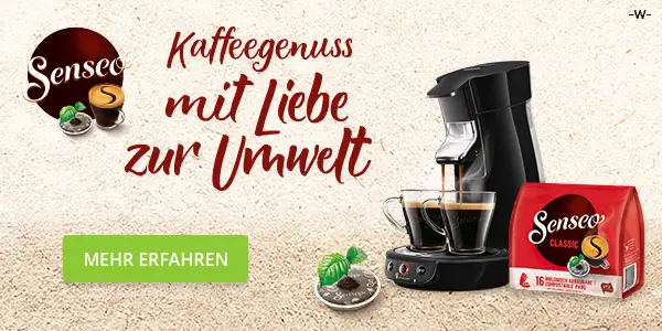 Werbemittel Senseo